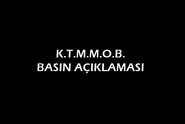 Türkiye'den KKTC'ye Gelecek Su Konusunda KTMMOB'nin Basın Açıklaması