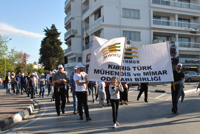 1 Mayıs Yürüyüşünde Meydanlardaydık