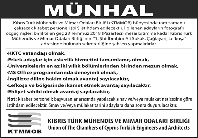 KTMMOB - MÜNHAL