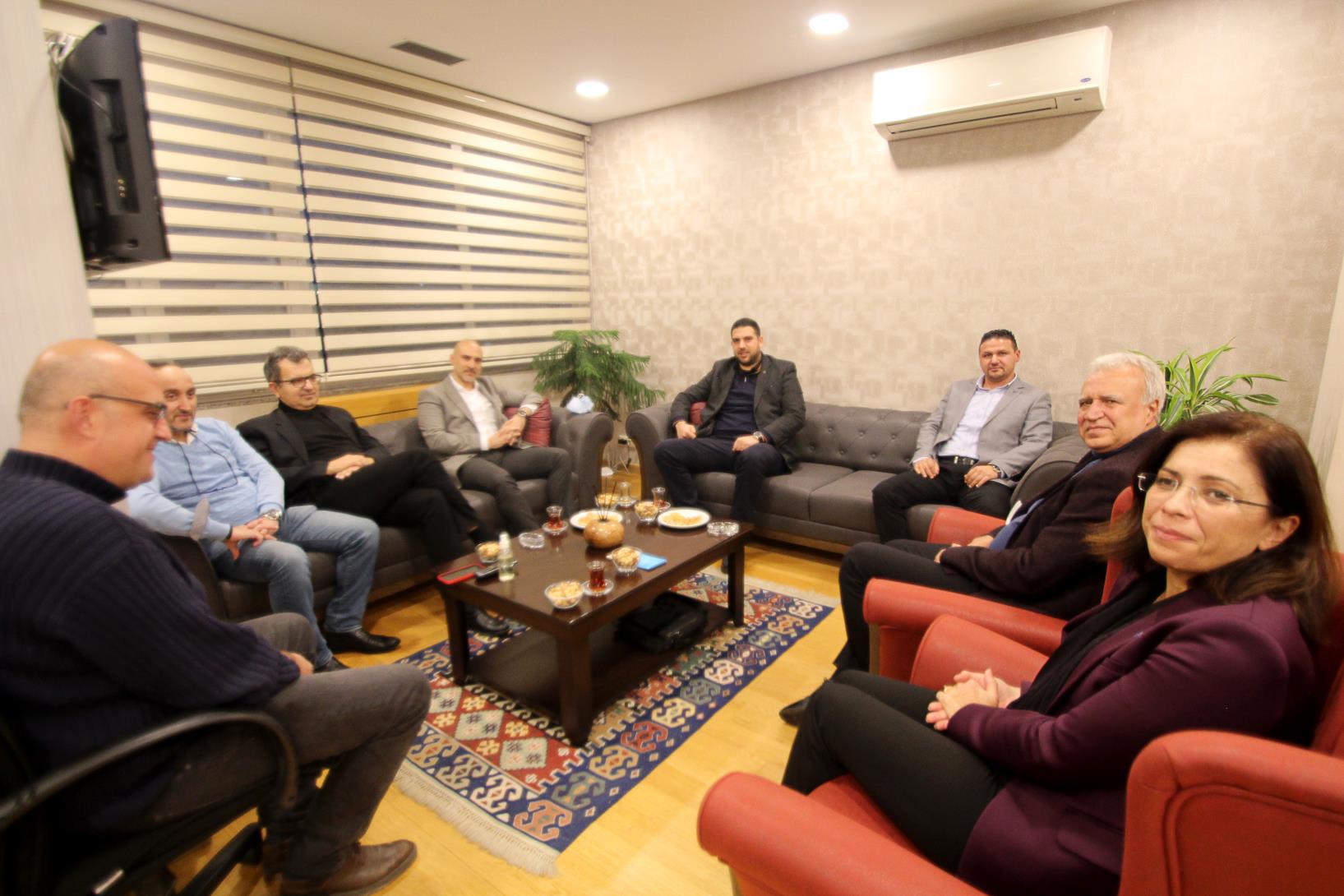 TMMOB İnşaat Mühendisleri Odasına Ziyaret.