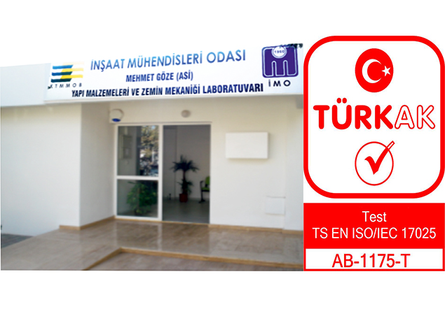 Laboratuvarımız TÜRKAK Tarafından Akredite Edilmiştir.