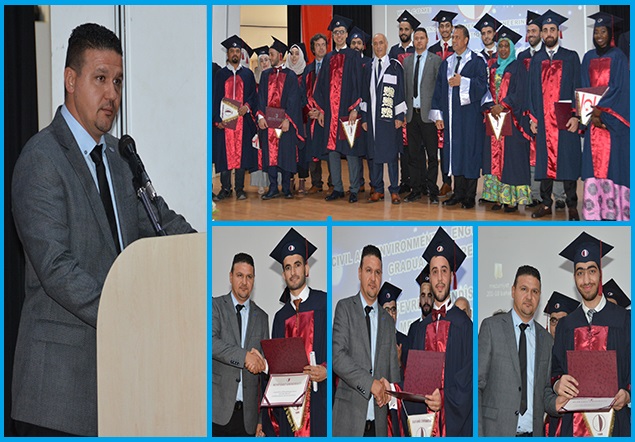 Başkan Yağcıoğlu YDÜ’nin Daveti ile İnşaat ve Çevre Mühendisliği Fakültesi’nin Mezuniyet Törenine Katıldı.