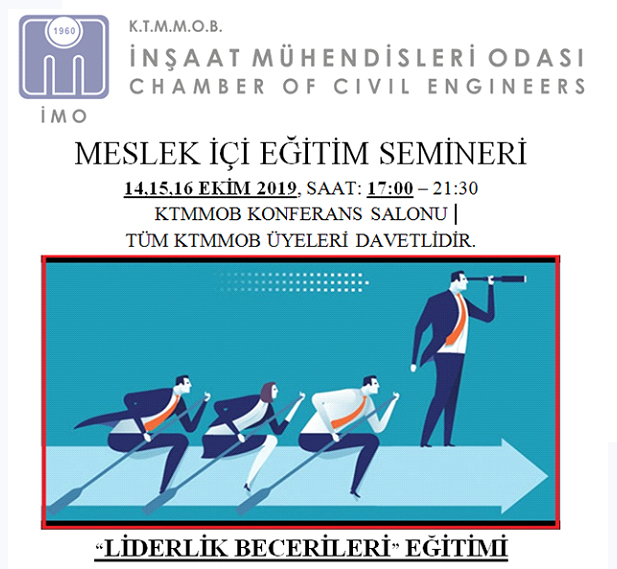İnşaat Mühendisleri Odası  - Meslek İçi Eğitim Semineri